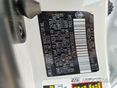 Zdjęcie 12 z 12 samochodu: 2024 TOYOTA CAMRY SE VIN:4T1G11AK3RU200003 - miniatura