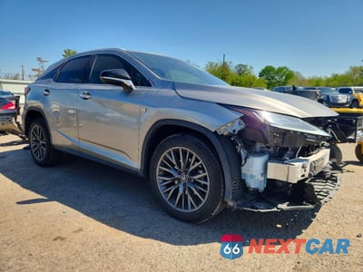 Czwarte zdjęcie samochodu z boku: 2021 LEXUS RX 350 F SPORT VIN:2T2SZMDA7MC284842 - miniatura