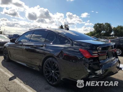 Drugie zdjęcie samochodu z przodu: 2021 BMW 740 I VIN:WBA7T2C0XMCF16447 - miniatura