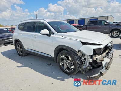 Czwarte zdjęcie samochodu z boku: 2022 HYUNDAI SANTA FE SEL VIN:5NMS24AJ7NH476738 - miniatura