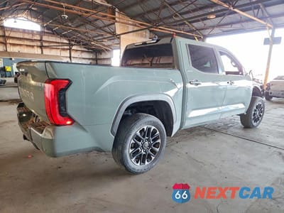 Trzecie zdjęcie samochodu z tyłu: 2024 TOYOTA TUNDRA CREWMAX LIMITED VIN:5TFJA5DB2RX209089 - miniatura