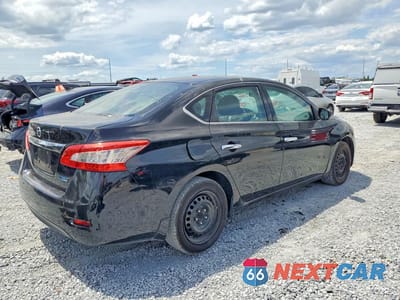 Trzecie zdjęcie samochodu z tyłu: 2014 NISSAN SENTRA S VIN:3N1AB7AP3EY211485 - miniatura
