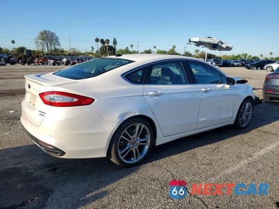 Trzecie zdjęcie samochodu z tyłu: 2016 FORD FUSION TITANIUM VIN:3FA6P0K96GR281531 - miniatura