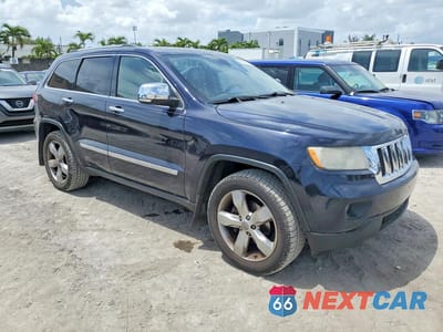 Czwarte zdjęcie samochodu z boku: 2011 JEEP GRAND CHEROKEE OVERLAND VIN:1J4RR6GG9BC628797 - miniatura