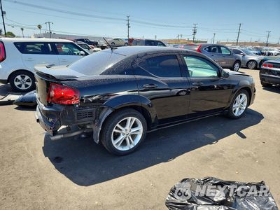 Trzecie zdjęcie samochodu z tyłu: 2012 DODGE AVENGER SXT VIN:1C3CDZEG6CN126452 - miniatura
