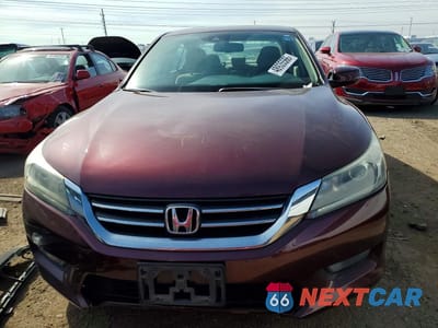 Piąte zdjęcie samochodu w środku: 2014 HONDA ACCORD EXL VIN:1HGCR2F81EA169345 - miniatura