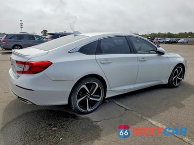 Trzecie zdjęcie samochodu z tyłu: 2020 HONDA ACCORD SPORT VIN:1HGCV2F30LA023404 - miniatura