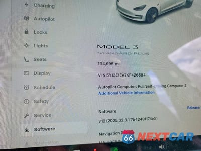 Zdjęcie 9 z 12 samochodu: 2019 TESLA MODEL 3 VIN:5YJ3E1EA7KF426584 - miniatura