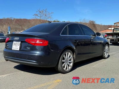 Czwarte zdjęcie samochodu z boku: 2013 AUDI A4 PREMIUM VIN:WAUBFAFLXDN050070 - miniatura