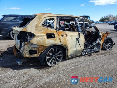 Trzecie zdjęcie samochodu z tyłu: 2022 BMW X3 XDRIVE30I VIN:5UX53DP04N9K31821 - miniatura