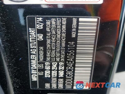 Zdjęcie 12 z 12 samochodu: 2014 MERCEDES-BENZ S 550 VIN:WDDUG8CB4EA056104 - miniatura