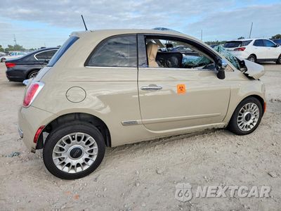 Trzecie zdjęcie samochodu z tyłu: 2012 FIAT 500 LOUNGE VIN:3C3CFFCRXCT118237 - miniatura