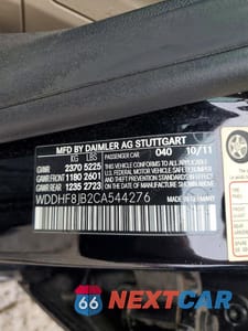 Zdjęcie 12 z 12 samochodu: 2012 MERCEDES-BENZ E 350 4MATIC VIN:WDDHF8JB2CA544276 - miniatura