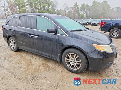 Czwarte zdjęcie samochodu z boku: 2012 HONDA ODYSSEY EXL VIN:5FNRL5H64CB002358 - miniatura