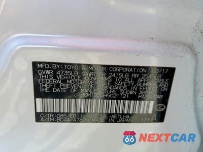 Zdjęcie 12 z 12 samochodu: 2017 LEXUS IS 300 BASE VIN:JTHCM1D25H5021121 - miniatura