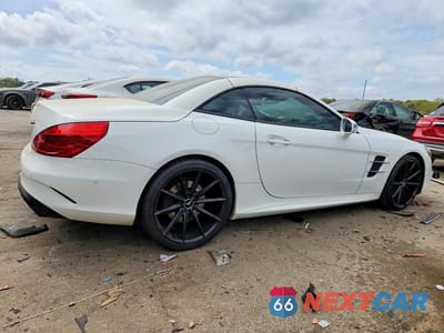 Trzecie zdjęcie samochodu z tyłu: 2018 MERCEDES-BENZ SL 450 VIN:WDDJK6GA1JF051897 - miniatura