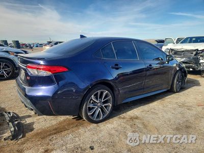 Trzecie zdjęcie samochodu z tyłu: 2022 TOYOTA COROLLA SE VIN:5YFS4MCE0NP101404 - miniatura