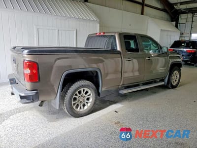 Trzecie zdjęcie samochodu z tyłu: 2015 GMC SIERRA K1500 SLE VIN:1GTV2UEC2FZ329734 - miniatura