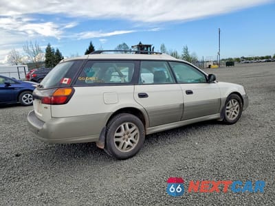Trzecie zdjęcie samochodu z tyłu: 2003 SUBARU LEGACY OUTBACK AWP VIN:4S3BH675336632157 - miniatura