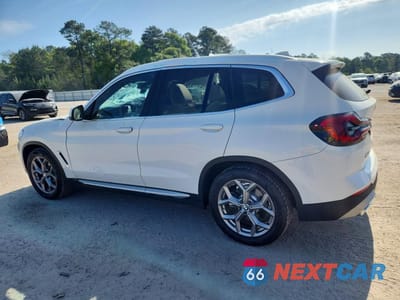 Drugie zdjęcie samochodu z przodu: 2022 BMW X3 SDRIVE30I VIN:5UX43DP04N9K84613 - miniatura
