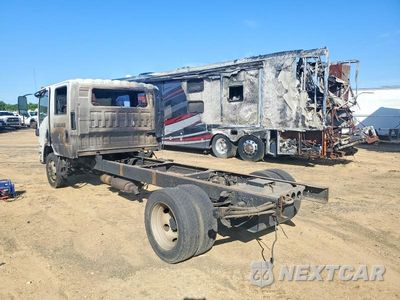 Trzecie zdjęcie samochodu z tyłu: 2018 ISUZU NPR HD TRUCK CAB AND CHASSIS VIN:54DC4J1B5JS807977 - miniatura