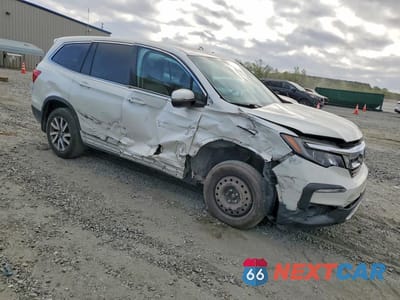 Czwarte zdjęcie samochodu z boku: 2019 HONDA PILOT EXL VIN:5FNYF6H49KB067552 - miniatura