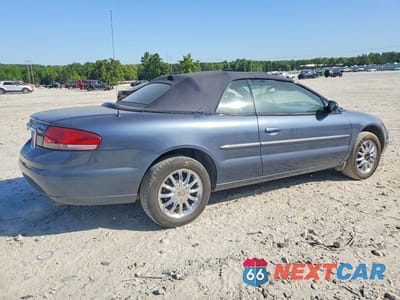 Trzecie zdjęcie samochodu z tyłu: 2002 CHRYSLER SEBRING LIMITED VIN:1C3EL65R12N306853 - miniatura
