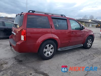 Trzecie zdjęcie samochodu z tyłu: 2009 NISSAN PATHFINDER S VIN:5N1AR18B89C618048 - miniatura
