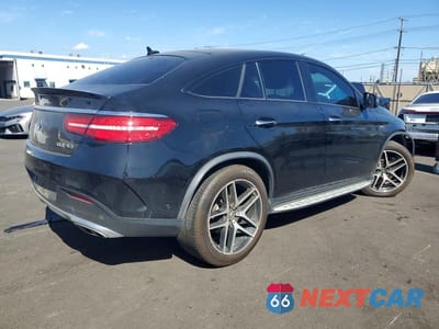Trzecie zdjęcie samochodu z tyłu: 2017 MERCEDES-BENZ GLE COUPE 43 AMG VIN:4JGED6EB6HA062477 - miniatura