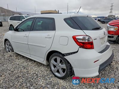 Drugie zdjęcie samochodu z przodu: 2009 TOYOTA COROLLA MATRIX S VIN:2T1KE40E19C011282 - miniatura