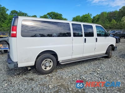 Trzecie zdjęcie samochodu z tyłu: 2016 CHEVROLET EXPRESS G3500 LT VIN:1GAZGPFG8G1289335 - miniatura