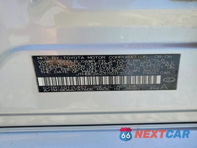 Zdjęcie 13 z 13 samochodu: 2007 LEXUS IS 350 VIN:JTHBE262375013240 - miniatura