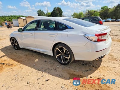 Drugie zdjęcie samochodu z przodu: 2020 HONDA ACCORD SPORT VIN:1HGCV1F32LA033667 - miniatura