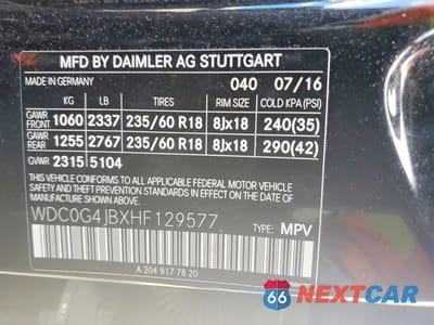 Zdjęcie 14 z 14 samochodu: 2017 MERCEDES-BENZ GLC 300 VIN:WDC0G4JBXHF129577 - miniatura