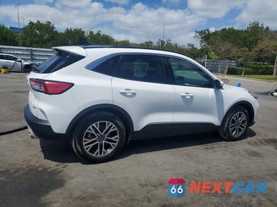 Trzecie zdjęcie samochodu z tyłu: 2020 FORD ESCAPE SEL VIN:1FMCU0H66LUA35564 - miniatura