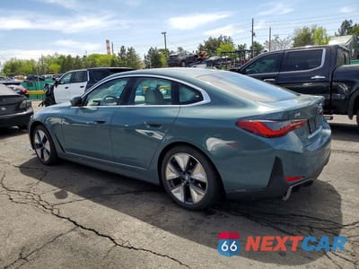 Drugie zdjęcie samochodu z przodu: 2025 BMW I4 XDRIVE 40 VIN:WBY43HD04SFU88563 - miniatura