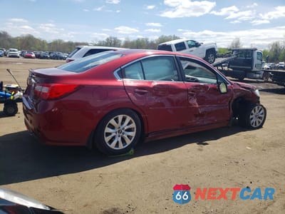 Trzecie zdjęcie samochodu z tyłu: 2015 SUBARU LEGACY 2.5I PREMIUM VIN:4S3BNAD69F3075382 - miniatura