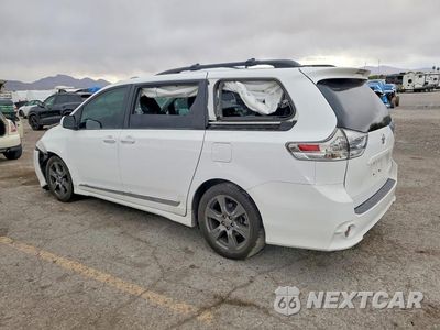 Drugie zdjęcie samochodu z przodu: 2017 TOYOTA SIENNA SE VIN:5TDXZ3DC5HS827592 - miniatura