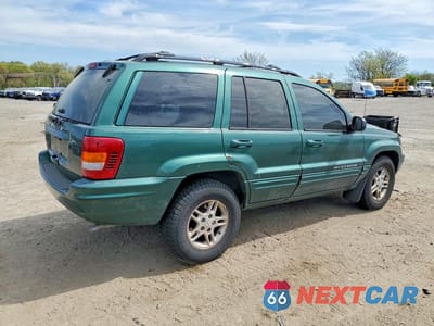 Trzecie zdjęcie samochodu z tyłu: 2000 JEEP GRAND CHEROKEE LIMITED VIN:1J4GW58S2YC140605 - miniatura