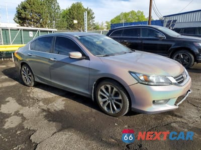 Czwarte zdjęcie samochodu z boku: 2014 HONDA ACCORD SPORT VIN:1HGCR2F53EA231205 - miniatura