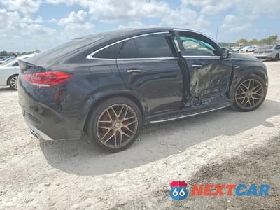 Trzecie zdjęcie samochodu z tyłu: 2022 MERCEDES-BENZ GLE COUPE AMG 53 4MATIC VIN:4JGFD6BB5NA726272 - miniatura