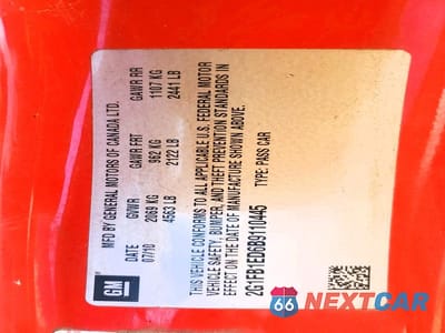 Zdjęcie 12 z 12 samochodu: 2011 CHEVROLET CAMARO LT VIN:2G1FB1ED6B9110445 - miniatura