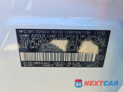 Zdjęcie 13 z 13 samochodu: 2023 LEXUS IS 350 F SPORT VIN:JTHGZ1B27P5060975 - miniatura