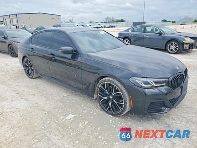 Czwarte zdjęcie samochodu z boku: 2021 BMW 530 I VIN:WBA53BH03MCF97601 - miniatura