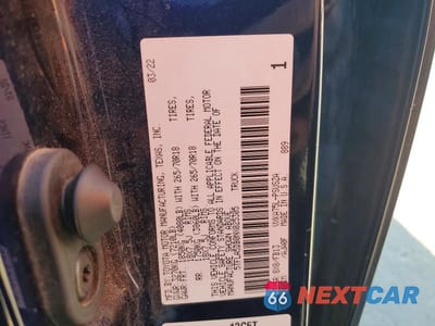Zdjęcie 12 z 12 samochodu: 2022 TOYOTA TUNDRA SR5 VIN:5TFLA5DB0NX025305 - miniatura