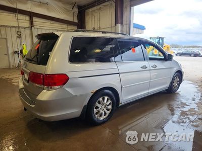 Trzecie zdjęcie samochodu z tyłu: 2010 HONDA ODYSSEY EXL VIN:5FNRL3H62AB091042 - miniatura