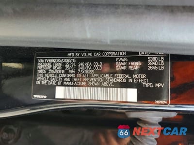 Zdjęcie 13 z 13 samochodu: 2010 VOLVO XC60 T6 VIN:YV4992DZ5A2085115 - miniatura