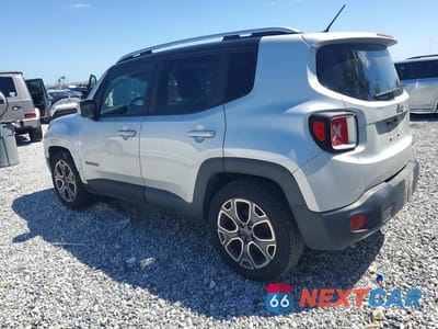 Drugie zdjęcie samochodu z przodu: 2016 JEEP RENEGADE LIMITED VIN:ZACCJADT1GPC61226 - miniatura