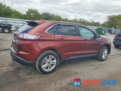 Trzecie zdjęcie samochodu z tyłu: 2015 FORD EDGE SEL VIN:2FMTK4J93FBB89807 - miniatura