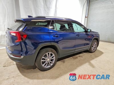 Trzecie zdjęcie samochodu z tyłu: 2023 GMC TERRAIN SLT VIN:3GKALPEG8PL170327 - miniatura